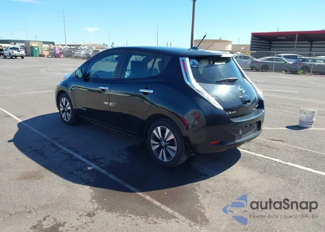 2013 Nissan Leaf Sl z USA, uszkodzony, nr VIN 1N4AZ0CP4DC413052